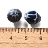 Vintage Style Glazed Ceramic Porcelain Beads PORC-H013-01-14-3
