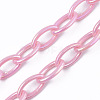 Acrylic Opaque Cable Chains PACR-N009-001H-4