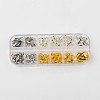 Zinc Alloy Lobster Claw Clasps PALLOY-X0024-B-1