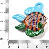 Handmade Lampwork Pendants LAMP-A004-02F-3