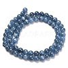 Natural Kyanite Beads Strands G-C259-B01-8mm-02-4