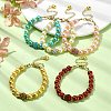 Glass Imitation Pearl Beaded Bracelets for Women BJEW-JB10034-2