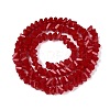 Opaque Glass Beads Strands GLAA-N019-3mm-10-3