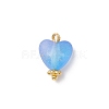 8Pcs Transparent Acrylic Pendants PALLOY-JF04341-02-3