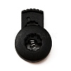 Plastic Spring Cord Lock Stopper Cylinder FIND-WH0060-71-1