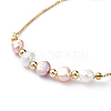 Adjustable Brass Slider Bracelets BJEW-JB05149-2