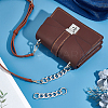 2Pcs Aluminum Curb Chain Purse Strap Extender FIND-UN0003-04A-S-2