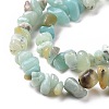 Natural Flower Amazonite Chips Beads Strands G-M205-12B-3