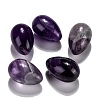 Natural Amethyst Pendants G-P438-D-10-1