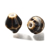 Vintage Style Glazed Ceramic Porcelain Beads PORC-H013-01-15-2