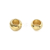 Brass Crimp Beads KK-S509-01G-02-2