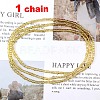 Glass Seed Rondelle Beaded Waist Beads WGC6815-09-1