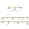 Handmade Brass Curb Chains CHC-F015-17G-2