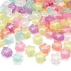 200Pcs Luminous Acrylic Beads TACR-YW0001-24-4
