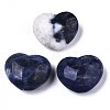 Natural Sodalite Heart Love Stone G-N0326-56B-1