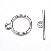 Tibetan Style Toggle Clasps TIBE-A12208-P-NR-3