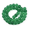 Transparent Glass Beads Strands GLAA-T032-T10mm-MD21-2