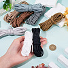 32M 8 Colors 7 Inner Cores Polyester & Spandex Cord Ropes RCP-TA0001-05-6