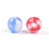 Two Tone Opaque Resin Beads X1-RESI-N042-10mm-16-2