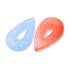 Dyed Natural Quartz Carved Pendants GG-CBA0022-06-2
