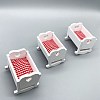 Mini Wood Rocking Baby Doll Cradle Bed MIMO-PW0001-020-2