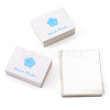100Pcs Rectangle Clear Polypropylene Cellophane Bags CDIS-TA0001-37E-4