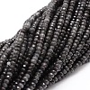 Dyed Natural Malaysia Jade Rondelle Beads Strands G-E316-2x4mm-09-3