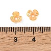 UV Plating Opaque Acrylic Bead Cap OACR-K001-39-4
