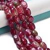 Dyed Natural Malaysia Jade Beads Strands G-P528-I03-01-1