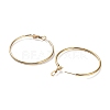 Ring 304 Stainless Steel Hoop Earrings for Women Men EJEW-B049-02E-G-2