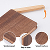 Wood Business Card Packing Magnetic Boxes CON-WH0110-329-4