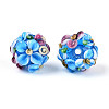 Handmade Lampwork Beads Strands LAMP-N021-015A-15-4