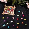 162Pcs 9 Colors Synthetic Turquoise Beads G-AR0006-19A-4