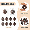Wood European Beads WOOD-TA0003-09A-4