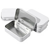 4Pcs Iron Jewelry Storage Boxes with Hinged Lid CON-SP0001-20D-1