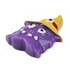 Ghost with Witch Hat Halloween Opaque Resin Decoden Cabochons RESI-R446-02F-2