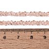 Transparent Glass Beads Strands GLAA-N018-3mm-06-2