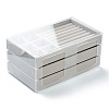 Rectangle Velvet & Wood Jewelry Boxes VBOX-P001-A01-3