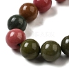 Dyed Natural Malaysia Jade Beads Strands G-G021-02C-18-2