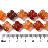 Natural Red Agate Beads Strands G-M418-D02-01-5