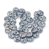Electroplate Non-magnetic Synthetic Hematite Beads Strands G-N0322-09-3
