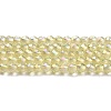 Electroplate Transparent Glass Beads Strands LS-GLAA-H021-01A-FR04-2