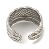 304 Stainless Steel Open Cuff Ring RJEW-C067-15P-3