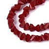Opaque Glass Beads Strands LS-GLAA-N019-4mm-15-4