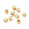Rack Plating Brass Spacer Beads FIND-T071-03G-B01-RS-1