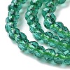 Transparent Glass Beads Strands GLAA-H021-03-17-5