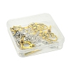 8 Styles Tibetan Style Alloy Toggle Clasps FIND-FS0002-43-6