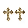 Tibetan Style Alloy Big Pendants LS-TIBEP-A20541-AG-FF-1