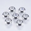 201 Stainless Steel Beads STAS-F145-06P-C-1