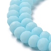 Glass Beads Strands EGLA-A034-P8mm-MD06-4